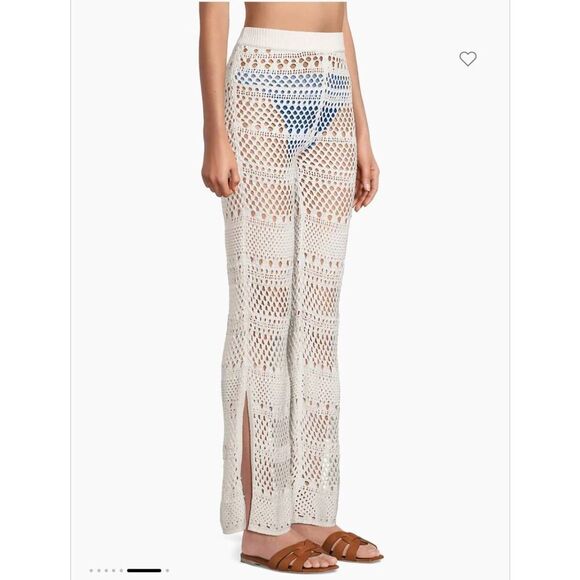 Solid & Striped the Logan crochet cover up pants Small - Picture 2 of 8